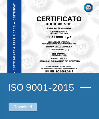 iso 9001-2015 rodaforge